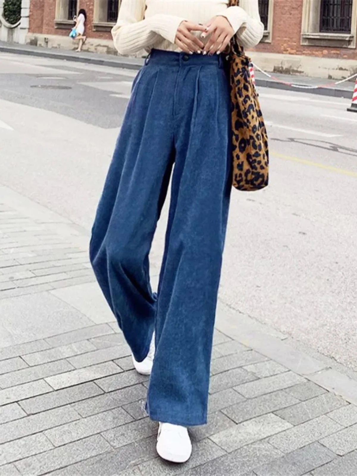 High Waist Straight Leg Pants Women's Color Casual Trousers Street Sle Long Pants Pure Color High Waist Straight Cut
High Waist Straight Leg Pants Women's Color Casual Trousers Street Sle Long Pants Pure Color High Waist Straight Cut