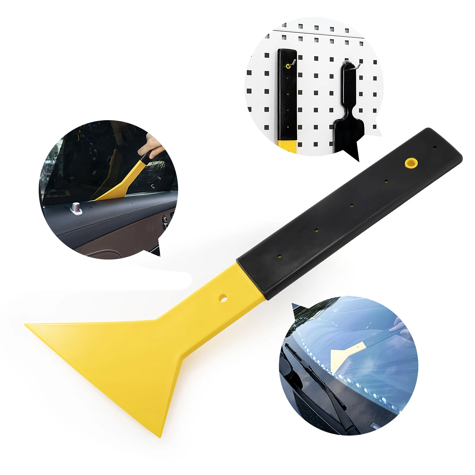 FOSHIO Long Foot Plastic Handle Squeegee Snow Shovel Ice Water Remover Car Wrap Film Vinyl Scraper Windshield Cleaning Tools
FOSHIO Long Foot Plastic Handle Squeegee Snow Shovel Ice Water Remover Car Wrap Film Vinyl Scraper Windshield Cleaning Tools