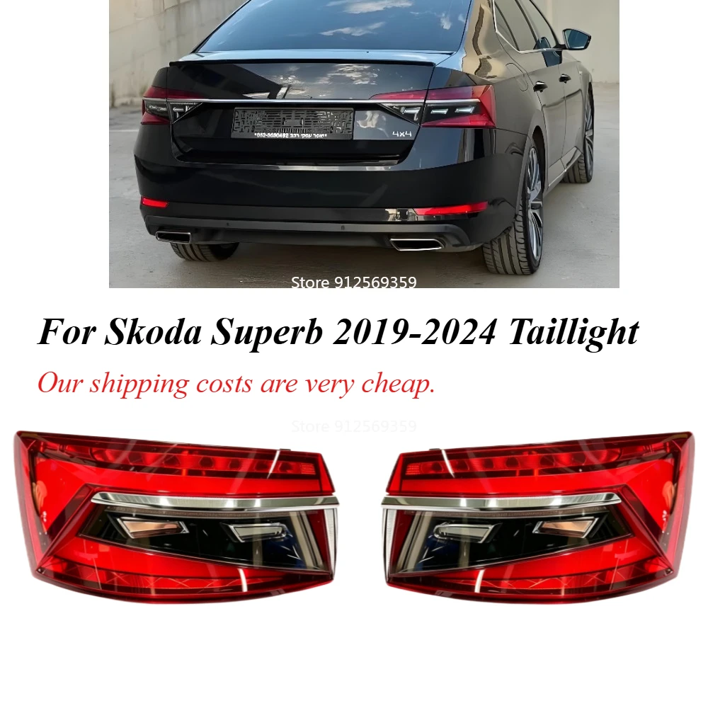 Задний фонарь бампера для Skoda Superb 2019-2024: стоп-сигнал, габаритный огонь, указатель поворота
Задний фонарь бампера для Skoda Superb 2019-2024: стоп-сигнал, габаритный огонь, указатель поворота