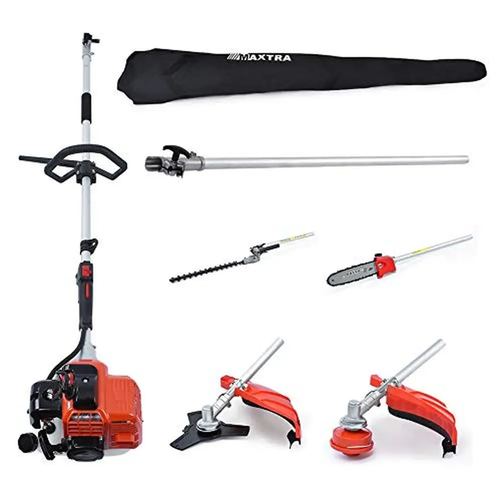 Gas Pole Saw Hedge Trimmer Weed Eater Brush Cutter Combo 16ft Reach Gas Chainsaw 42.7cc Engine Shoulder Strap Hedge Trimmer Pole
Gas Pole Saw Hedge Trimmer Weed Eater Brush Cutter Combo 16ft Reach Gas Chainsaw 42.7cc Engine Shoulder Strap Hedge Trimmer Pole