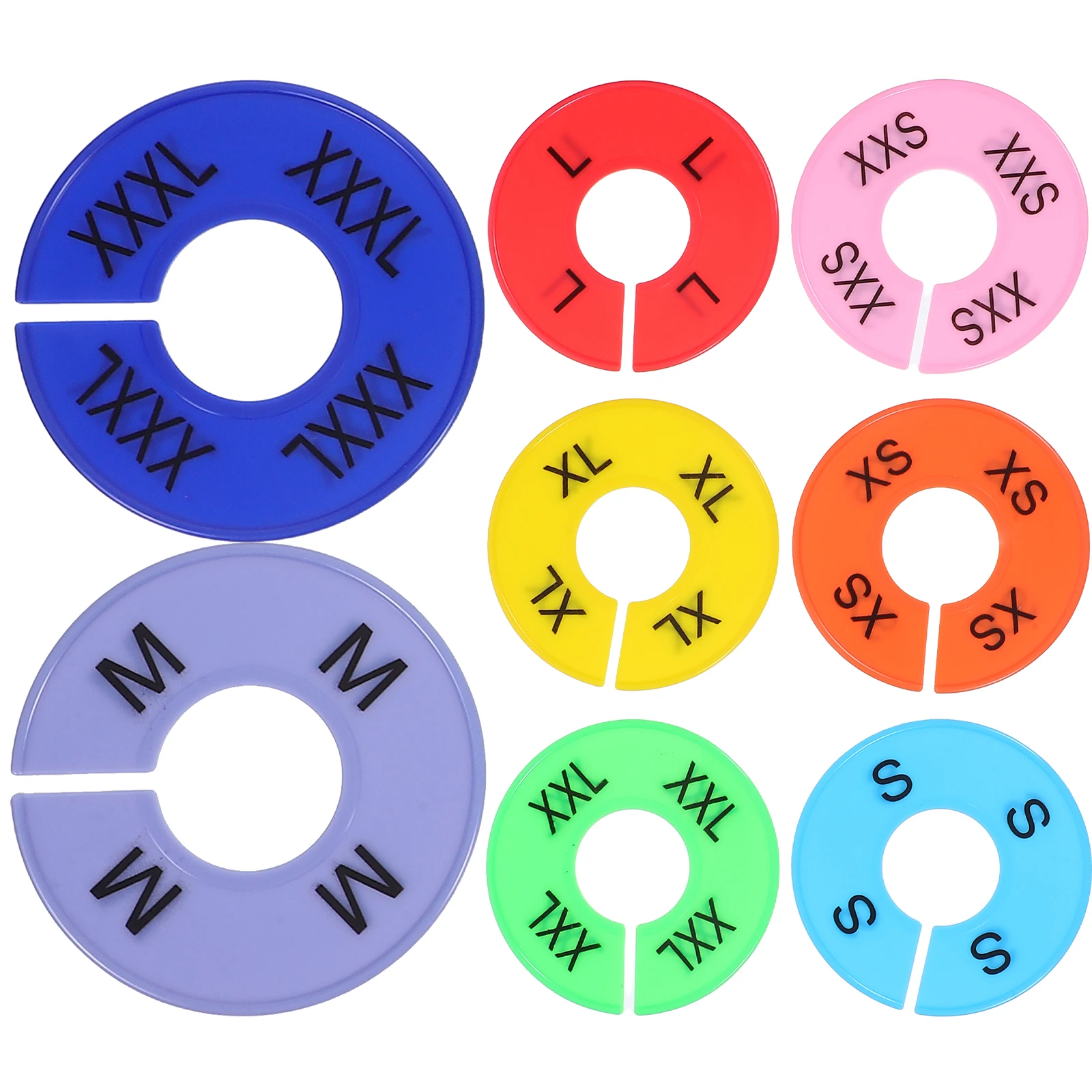 8pcs Clothing Classification Discs Closet Organizers Round Size Dividers Shelf Rack Separators for Home Wardrobe Hanger
8pcs Clothing Classification Discs Closet Organizers Round Size Dividers Shelf Rack Separators for Home Wardrobe Hanger
