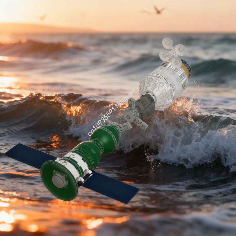 Набор для сборки модели космического корабля «Аполлон-Союз» (169 деталей), конструктор, развивающая игрушка, подарок на Рождество, DIY, креативная идея
Набор для сборки модели космического корабля «Аполлон-Союз» (169 деталей), конструктор, развивающая игрушка, подарок на Рождество, DIY, креативная идея