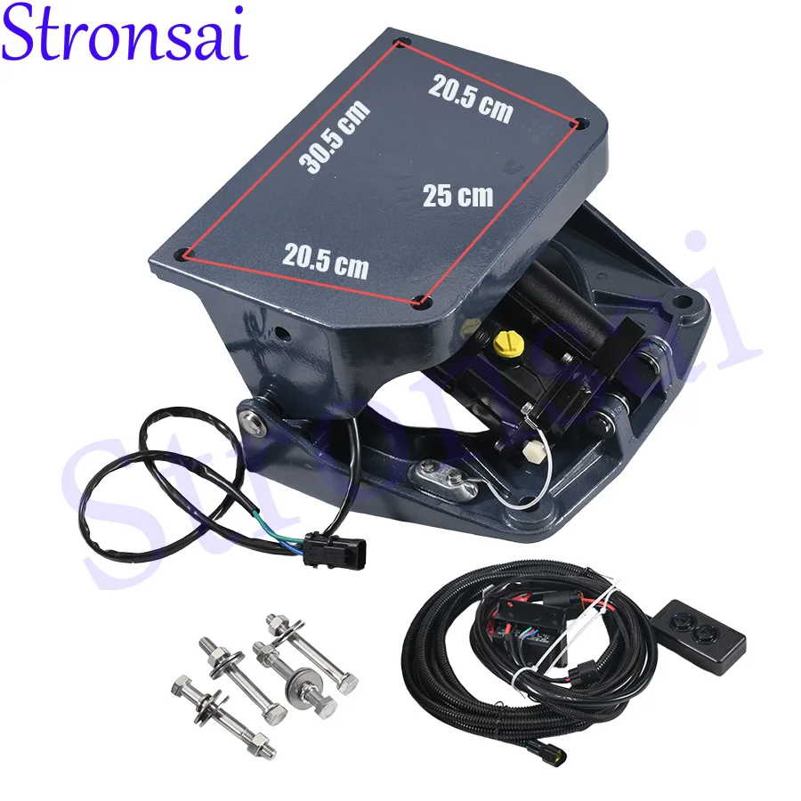 90HP Outboard Engine Electric Power Tilt And Trim Jack Plate Hydraulic Lifting Bracket Tilting Device Boat Replacement Equipment
90HP Outboard Engine Electric Power Tilt And Trim Jack Plate Hydraulic Lifting Bracket Tilting Device Boat Replacement Equipment