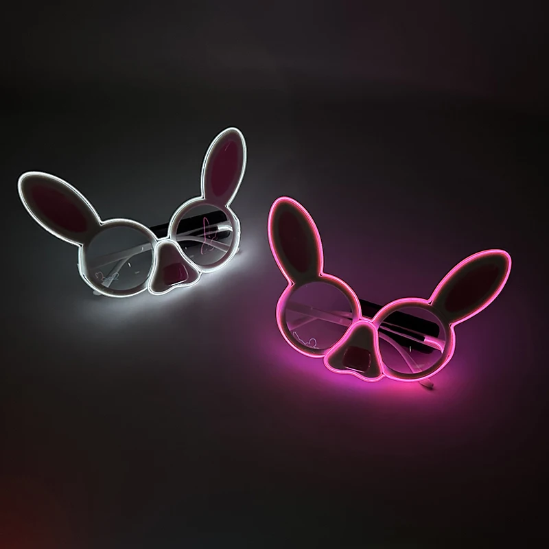 Hot Sale Wireless Sunglasses Costumes Accessory Glasses Rabbit Style Eyeglasses Funny Glow Glasses For Men Women
Hot Sale Wireless Sunglasses Costumes Accessory Glasses Rabbit Style Eyeglasses Funny Glow Glasses For Men Women