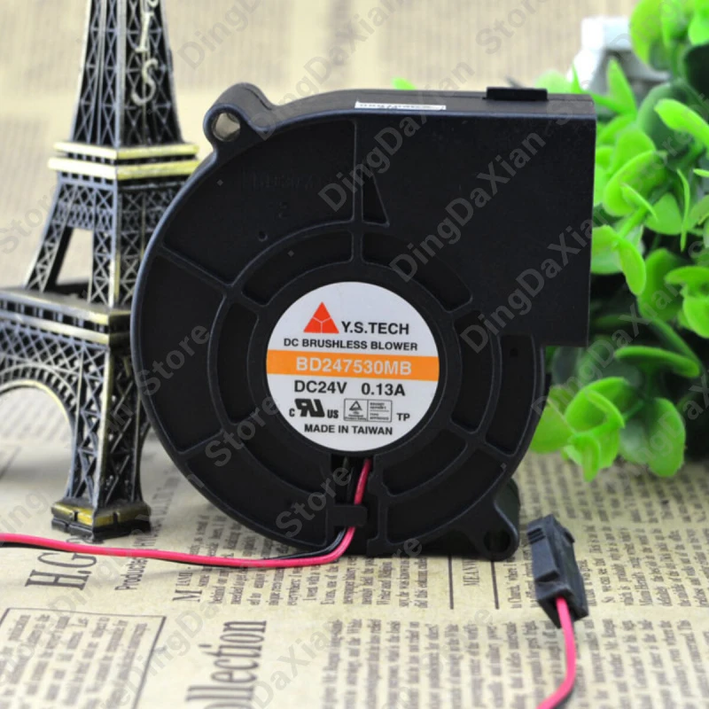 X For Y.S.TECH BD247530MB | DC24V 0.13A | 7CM | Turbo Blower Cooling Fan 1PCS
X For Y.S.TECH BD247530MB | DC24V 0.13A | 7CM | Turbo Blower Cooling Fan 1PCS