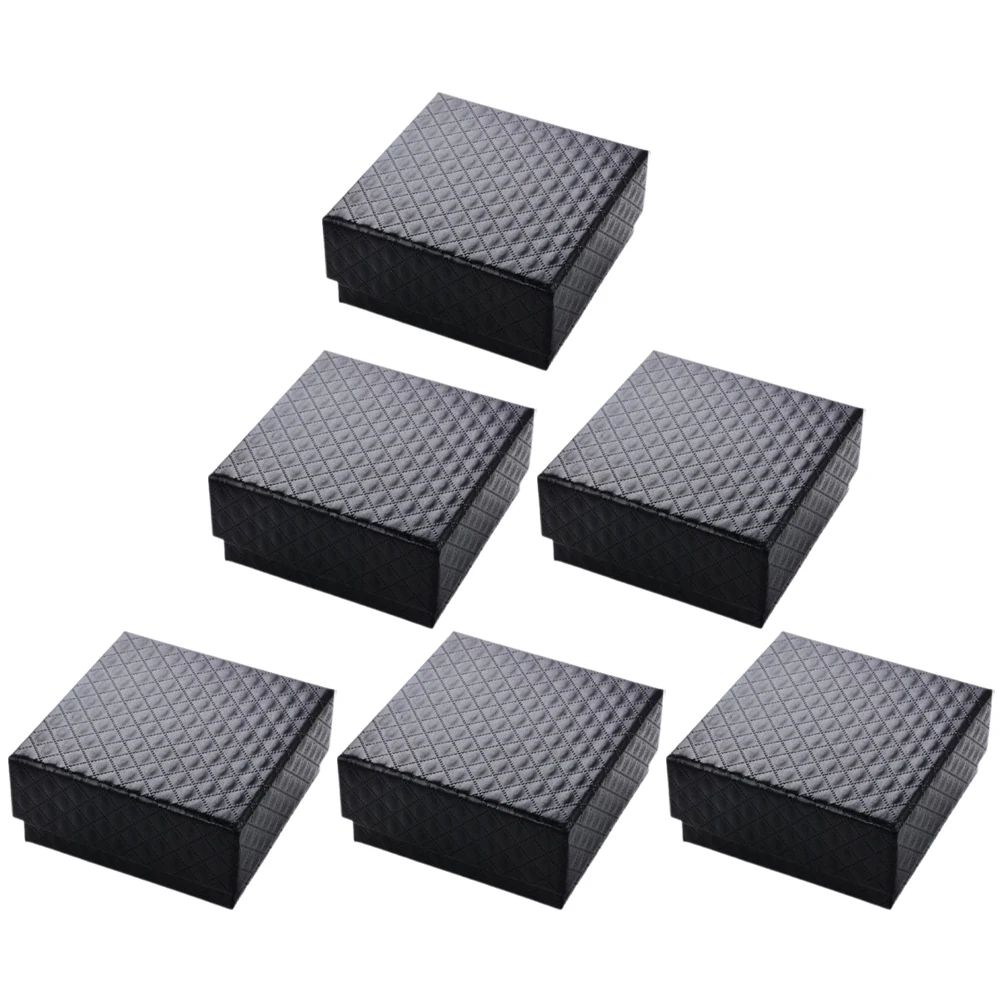 6pcs Jewelry Gift Boxes Elegant Ring Earring Packaging Wedding Birthday Christmas Gift Box Set Cardboard Jewelry for Women
6pcs Jewelry Gift Boxes Elegant Ring Earring Packaging Wedding Birthday Christmas Gift Box Set Cardboard Jewelry for Women