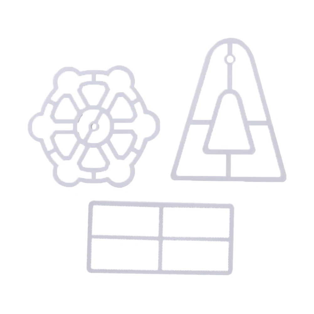 3pcs Biscuit Mold Plastic Non-stick Easy Clean Ferris Wheel Cookie Molds Pastry Tools Embossing Cutters Cake Chocolate Making
3pcs Biscuit Mold Plastic Non-stick Easy Clean Ferris Wheel Cookie Molds Pastry Tools Embossing Cutters Cake Chocolate Making