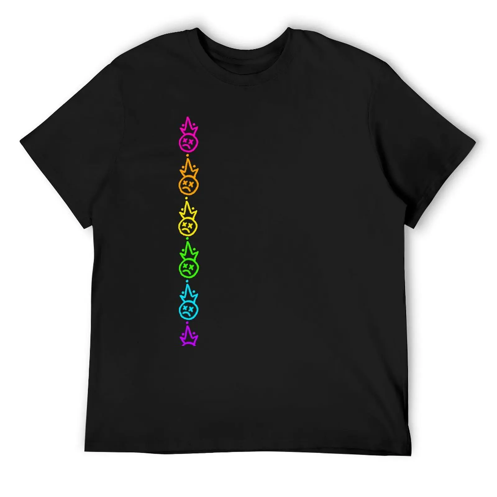 Rainbow fob logo T-Shirt summer tops Short sleeve tee oversized plus sizes t shirts men
Rainbow fob logo T-Shirt summer tops Short sleeve tee oversized plus sizes t shirts men