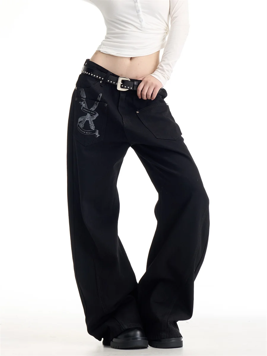 Onlpp American Retro Hot Girl Design Wide Leg Jeans Women's Spring Autumn New Loose Straight Casual Long Pants
Onlpp American Retro Hot Girl Design Wide Leg Jeans Women's Spring Autumn New Loose Straight Casual Long Pants