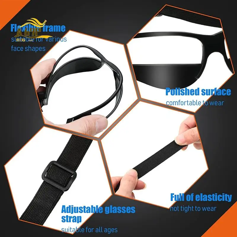 A69P-3Pc Sports Dribble Specs Basketball Training Equipment Basketball Goggles Dribbling Aids Adjustable Dribbling Glasses
A69P-3Pc Sports Dribble Specs Basketball Training Equipment Basketball Goggles Dribbling Aids Adjustable Dribbling Glasses