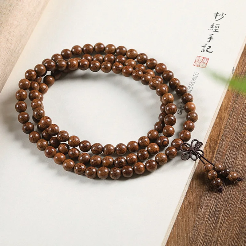 Authentic Golden Sandalwood Bracelet Unisex Sinking Old Material 6mm 108 Prayer Beads Sandalwood Nanmu
Authentic Golden Sandalwood Bracelet Unisex Sinking Old Material 6mm 108 Prayer Beads Sandalwood Nanmu