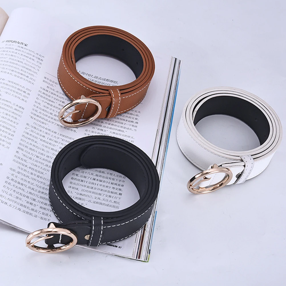 Women Durable Premium Material Match Jeans Pants Shorts Ladies Belt Exquisite Buckle Easy Adjust Size Women Waist Belt
Women Durable Premium Material Match Jeans Pants Shorts Ladies Belt Exquisite Buckle Easy Adjust Size Women Waist Belt