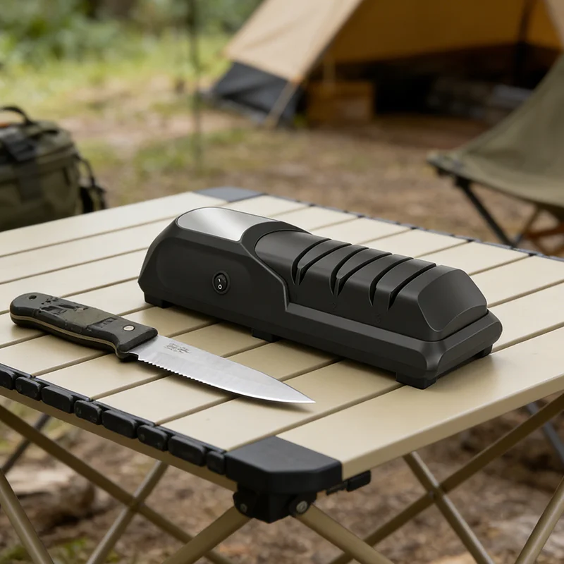 Household Electric Knife Sharpener Multifunctional Portable Sharpening Tool For Kitchen Knive Scissors Cutter Grinder Accessorie
Household Electric Knife Sharpener Multifunctional Portable Sharpening Tool For Kitchen Knive Scissors Cutter Grinder Accessorie