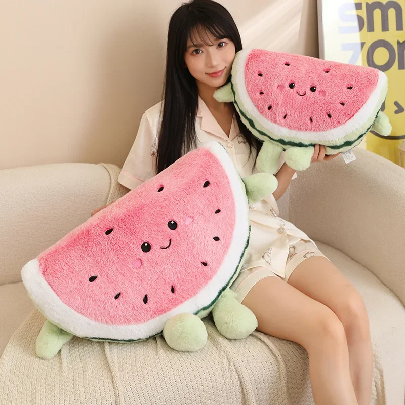 Funny Cartoon Watermelon Plush Toys Lovely Smile Watermelon Doll Cozy Fruit Throw Pillow Pretty Home&Party Decor Girls Gift
Funny Cartoon Watermelon Plush Toys Lovely Smile Watermelon Doll Cozy Fruit Throw Pillow Pretty Home&Party Decor Girls Gift