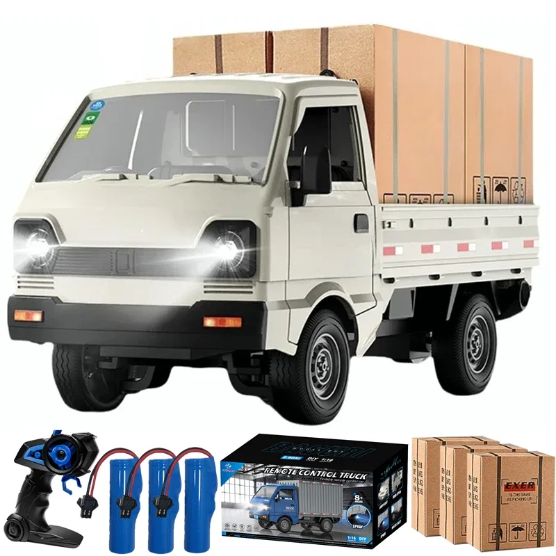 1:16 RC Simulation Drift Climbing Truck LED Light Haul Cargo Off-road Vehicle Remote Control Car Model Toy for Children Kids
1:16 RC Simulation Drift Climbing Truck LED Light Haul Cargo Off-road Vehicle Remote Control Car Model Toy for Children Kids