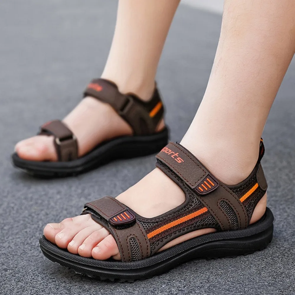 Summer Breathable Sport Sandals for Boys Casual Children Beach Shoes Kids Soft Sole Comfortable Open Toe Sandals
Summer Breathable Sport Sandals for Boys Casual Children Beach Shoes Kids Soft Sole Comfortable Open Toe Sandals
