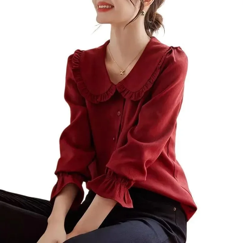 Shirts for Women Spring Autumn Winter New Style Fashion Foreign Style Tops Simple Long Sleeves
Shirts for Women Spring Autumn Winter New Style Fashion Foreign Style Tops Simple Long Sleeves