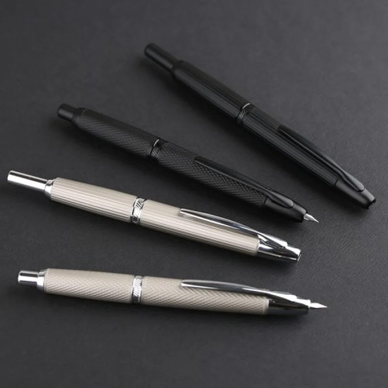 A+ New MAJOHN A1 Metal Press Fountain Pen Grid Striped Retractable EF 0.4mm Ink Pen
A+ New MAJOHN A1 Metal Press Fountain Pen Grid Striped Retractable EF 0.4mm Ink Pen