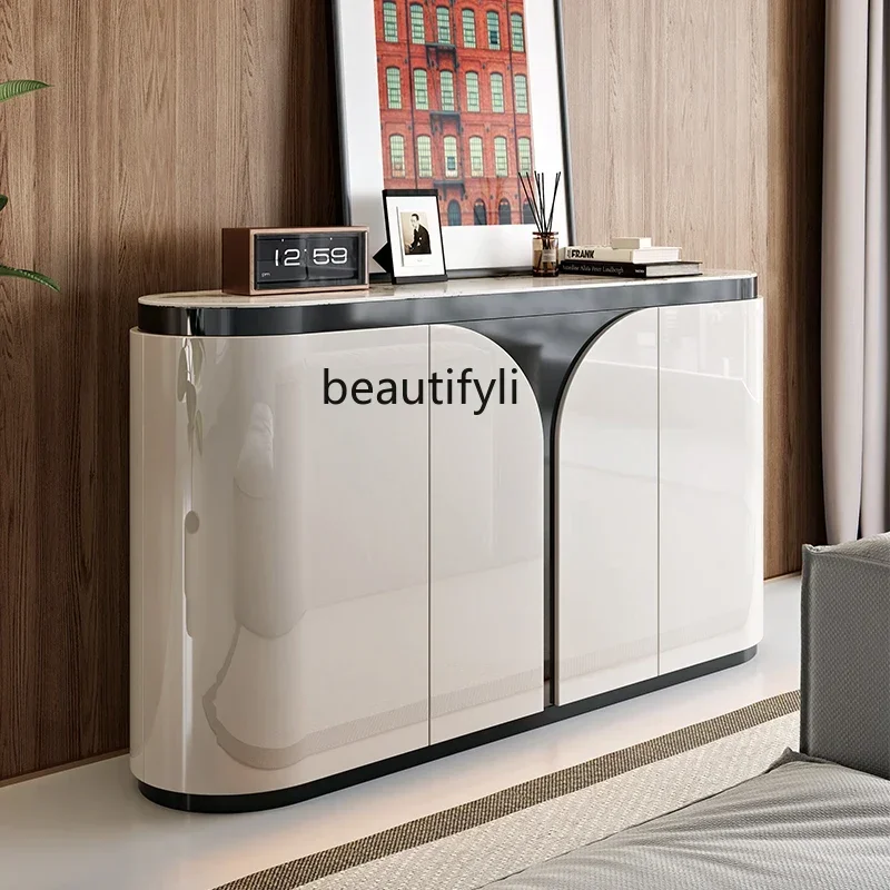 Italian light luxury meal side porch paint shoe cabinet storage simple side cabinet
Italian light luxury meal side porch paint shoe cabinet storage simple side cabinet