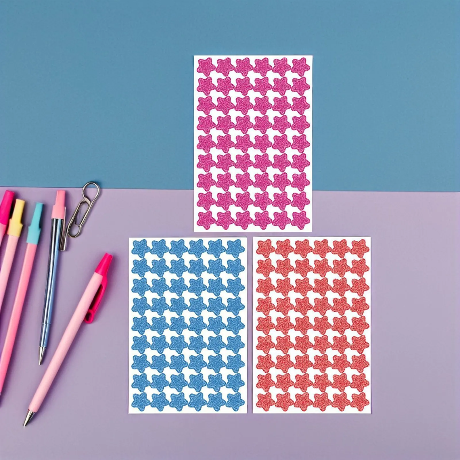 6 Sheets Colorful Glitter Star Stickers Self-Adhesive Shiny Reward Stickers for Classroom Behavior Charts Scrapbooking School
6 Sheets Colorful Glitter Star Stickers Self-Adhesive Shiny Reward Stickers for Classroom Behavior Charts Scrapbooking School