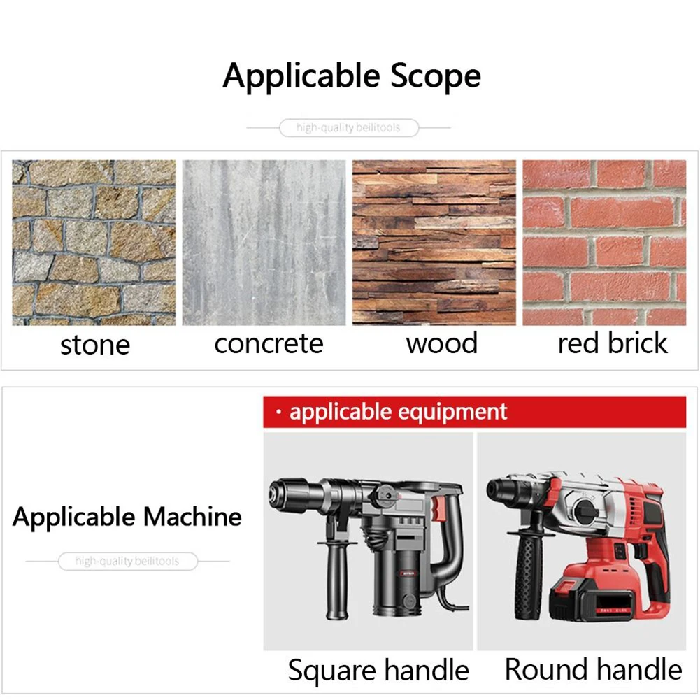 Brightness Of Monitor For Construction Cross Drill Bit Concrete Drill Bit Cement Drilling High-quality Materials Round Shank
Brightness Of Monitor For Construction Cross Drill Bit Concrete Drill Bit Cement Drilling High-quality Materials Round Shank