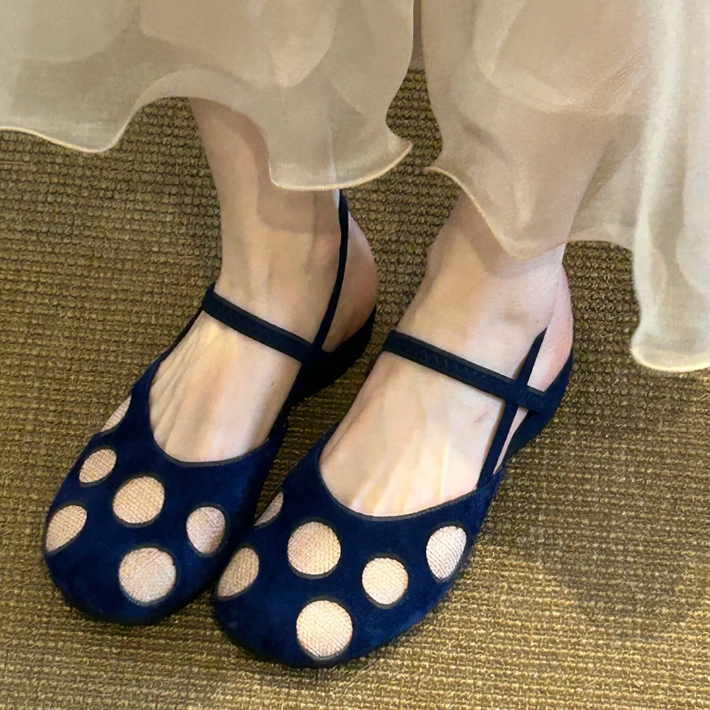 2026 New Women's Mary Jane Sandals Color Block Polka Dot Round Toe Shoes Elastic Strap Chunky Heel Backless Closed Toe Footwear
2026 New Women's Mary Jane Sandals Color Block Polka Dot Round Toe Shoes Elastic Strap Chunky Heel Backless Closed Toe Footwear