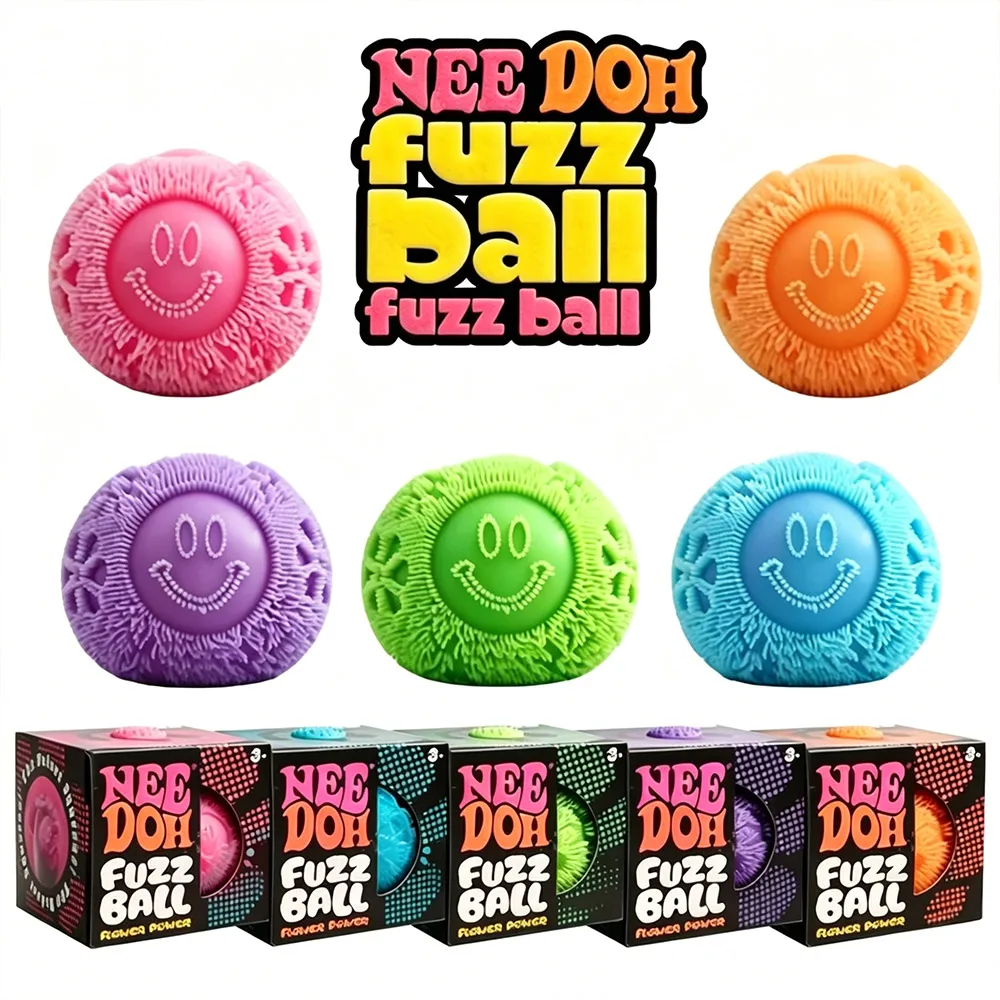 Nee Doh Kawaii Fuzz Ball Stress Ball Blind Box Soft Fluffy Squeeze Toys Anti-Anxiety Squishy Ball Portable Office Relaxing Gift
Nee Doh Kawaii Fuzz Ball Stress Ball Blind Box Soft Fluffy Squeeze Toys Anti-Anxiety Squishy Ball Portable Office Relaxing Gift