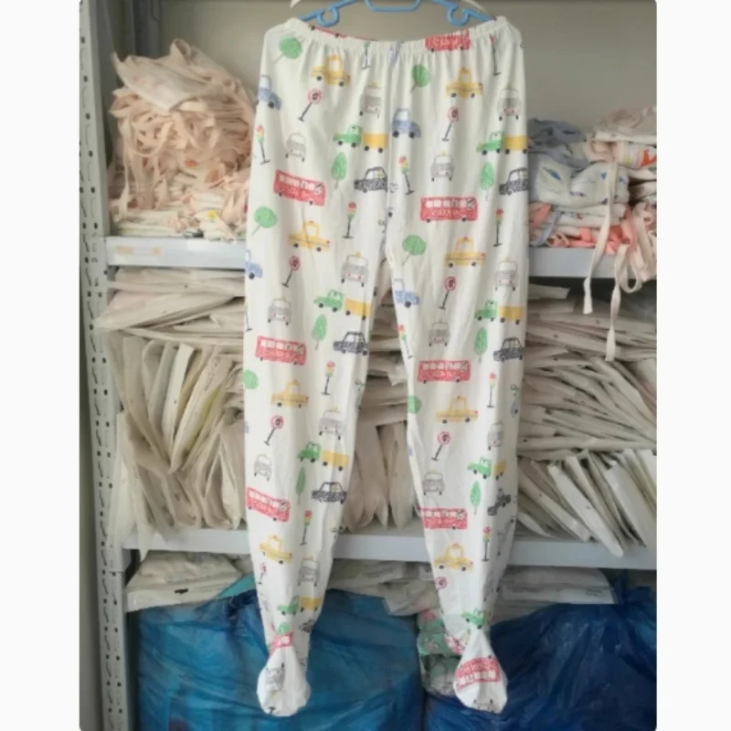 Adult Babies Pure Cotton Spring Autumn With Foot Pants Babies Cartoon Print Casual Pants Loose Comfortable Trousers Home Wear
Adult Babies Pure Cotton Spring Autumn With Foot Pants Babies Cartoon Print Casual Pants Loose Comfortable Trousers Home Wear