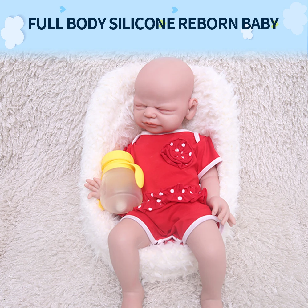 WW1547 Baby height 54cm (21inch) 3900g 100% Full Body Silicone Reborn Baby Dolls Eyes Closed Realistic Baby Toys for Children
WW1547 Baby height 54cm (21inch) 3900g 100% Full Body Silicone Reborn Baby Dolls Eyes Closed Realistic Baby Toys for Children