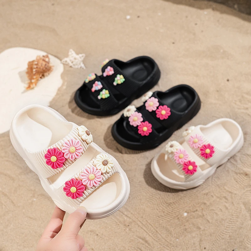 Детские тапочки с открытым носком, с милыми цветами, для девочек, для ванной, с мягкой подошвой, 2026, абсолютно новые, повседневные, нескользящие, модные
Детские тапочки с открытым носком, с милыми цветами, для девочек, для ванной, с мягкой подошвой, 2026, абсолютно новые, повседневные, нескользящие, модные