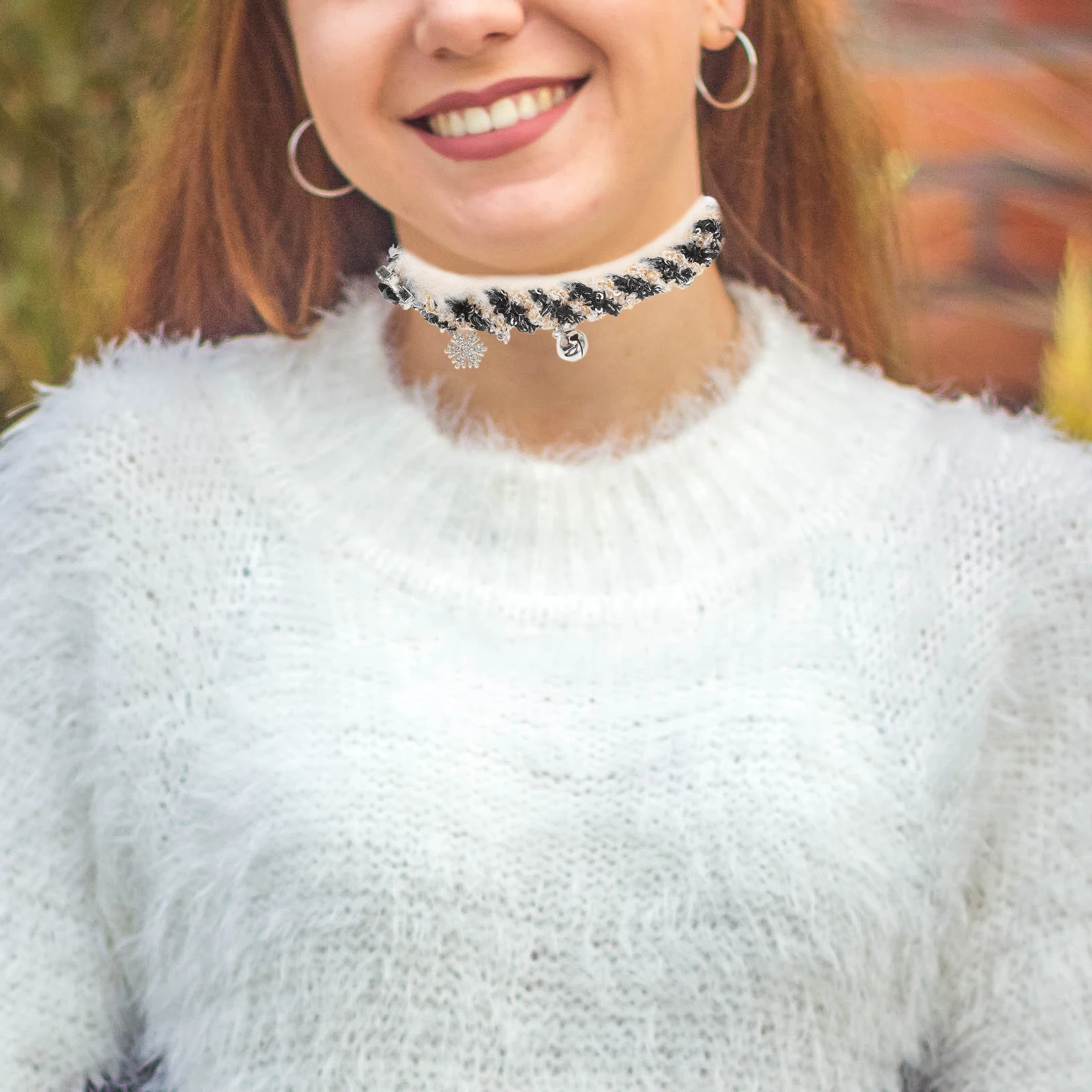 Snowflakes and Stars Necklaces Jewelry Festive Christmas Choker Cute Accessory Charm Alloy Pendant Woman Fashion
Snowflakes and Stars Necklaces Jewelry Festive Christmas Choker Cute Accessory Charm Alloy Pendant Woman Fashion
