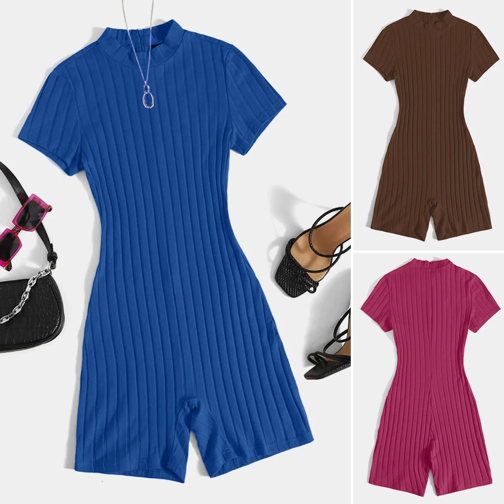 Mia Muse Boutique, весенние повседневные базовые короткие повседневные комбинезоны с воротником-стойкой для женщин, однотонные комбинезоны с винтовой резьбой и коротким рукавом
Mia Muse Boutique, весенние повседневные базовые короткие повседневные комбинезоны с воротником-стойкой для женщин, однотонные комбинезоны с винтовой резьбой и коротким рукавом