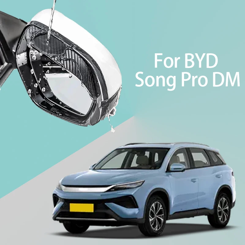 For BYD Song Pro DM car rearview mirror rain brow thickened carbon fiber texture rearview mirror rain brow
For BYD Song Pro DM car rearview mirror rain brow thickened carbon fiber texture rearview mirror rain brow