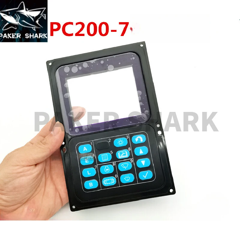 For Komatsu PC200-7 LCD Instrument Display Front Cover Excavator
For Komatsu PC200-7 LCD Instrument Display Front Cover Excavator