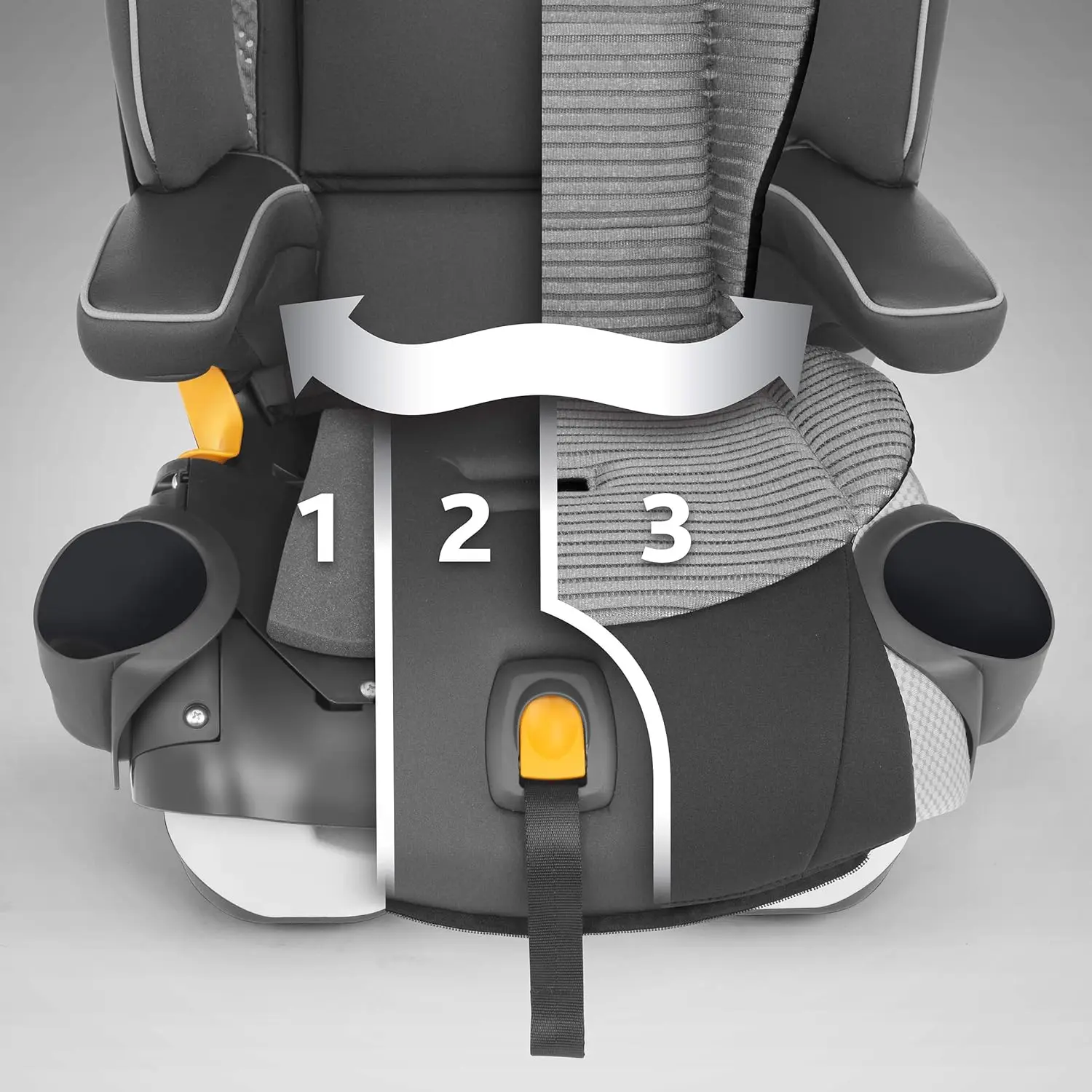 5-Point Harness and High Back Seat, For children 25-100 lbs. | Fathom/Grey/Blue
5-Point Harness and High Back Seat, For children 25-100 lbs. | Fathom/Grey/Blue