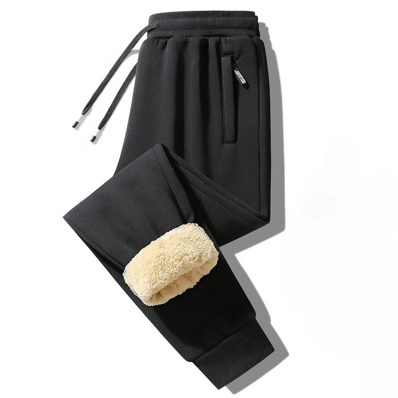 New Winter Lambskin Thickened and Fleece Trousers for Men, Casual and Sporty Long Pants, Strapless Straight-leg Sweatpants
New Winter Lambskin Thickened and Fleece Trousers for Men, Casual and Sporty Long Pants, Strapless Straight-leg Sweatpants