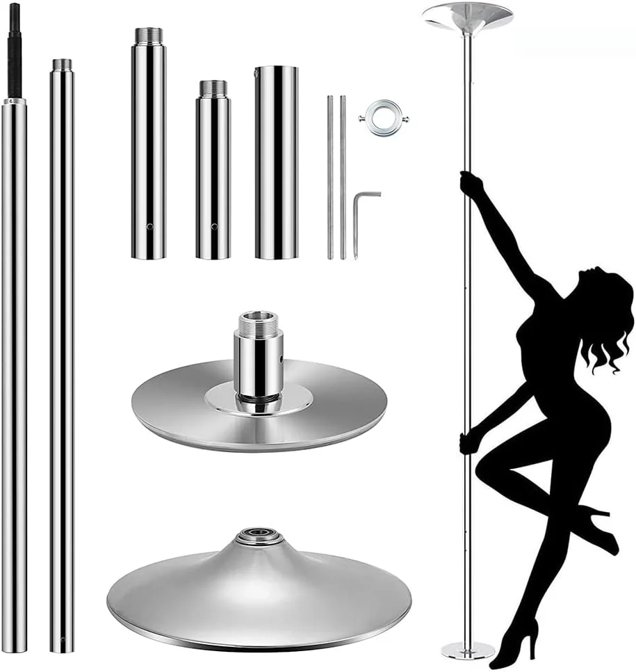 Pole Dance Pole, 45 mm Diameter Adjustable Length Professional Bar Dance Set, Portable Removable Dance Strip Bar Static Spinning
Pole Dance Pole, 45 mm Diameter Adjustable Length Professional Bar Dance Set, Portable Removable Dance Strip Bar Static Spinning