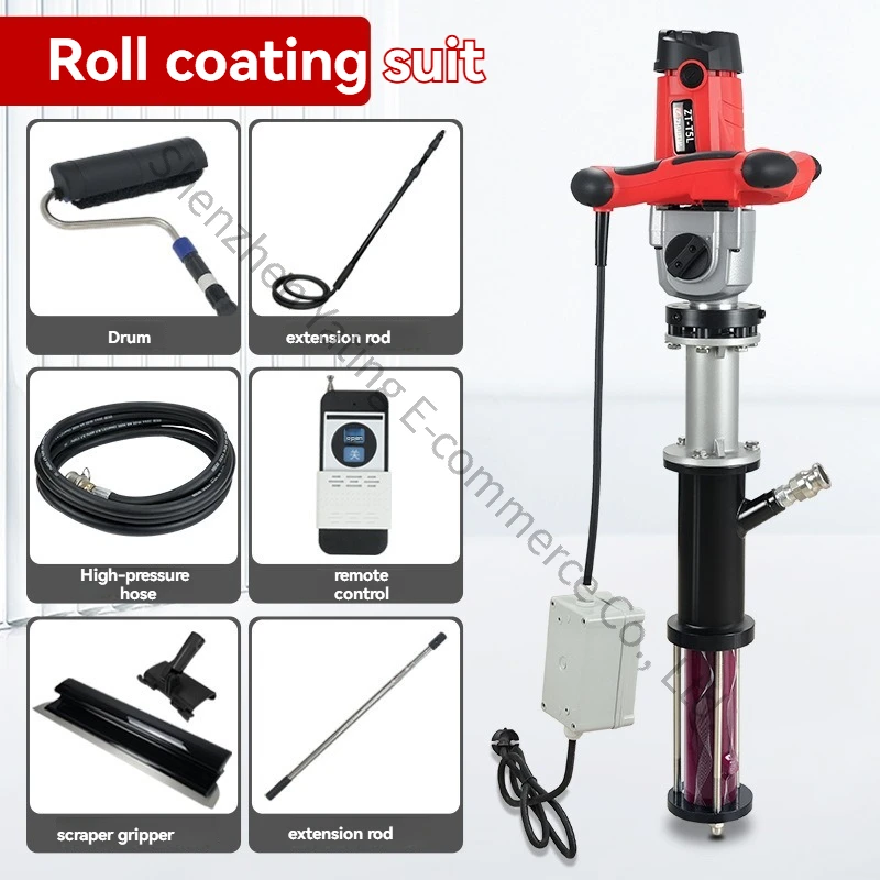 ZT-T5L Electric Spraying Machine Putty Powder Waterproof Coating, Real Stone Paint, Cement Mortar Paint Spraying Machine
ZT-T5L Electric Spraying Machine Putty Powder Waterproof Coating, Real Stone Paint, Cement Mortar Paint Spraying Machine