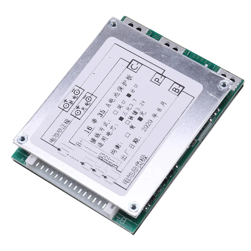 EDT-6X 16S 60 В 35 А литий-литиевая батарея 18650 BMS плата защиты печатной платы с инвертором энергии ИБП
EDT-6X 16S 60 В 35 А литий-литиевая батарея 18650 BMS плата защиты печатной платы с инвертором энергии ИБП