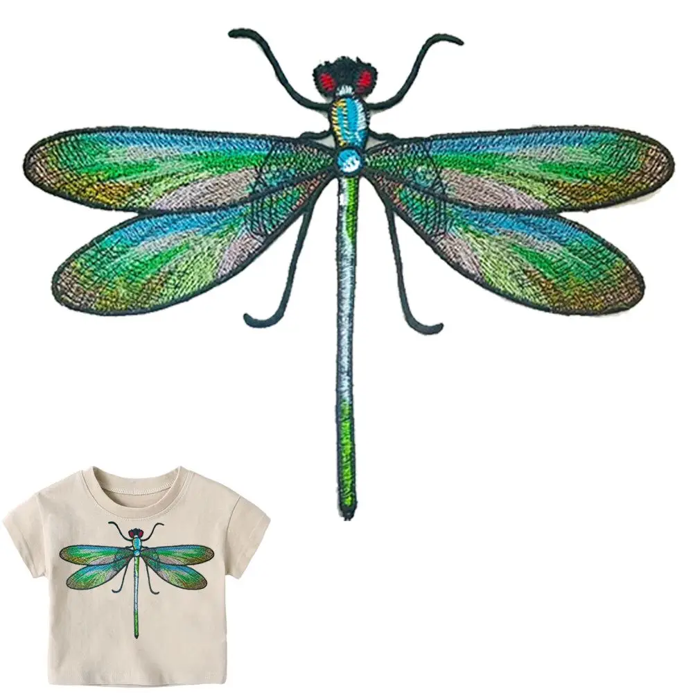 Big Dragonfly Iron On Patches for Clothing Embroidery Patch Fabric DIY Applique Badges for Clothes Brooch Scrapbooking
Big Dragonfly Iron On Patches for Clothing Embroidery Patch Fabric DIY Applique Badges for Clothes Brooch Scrapbooking