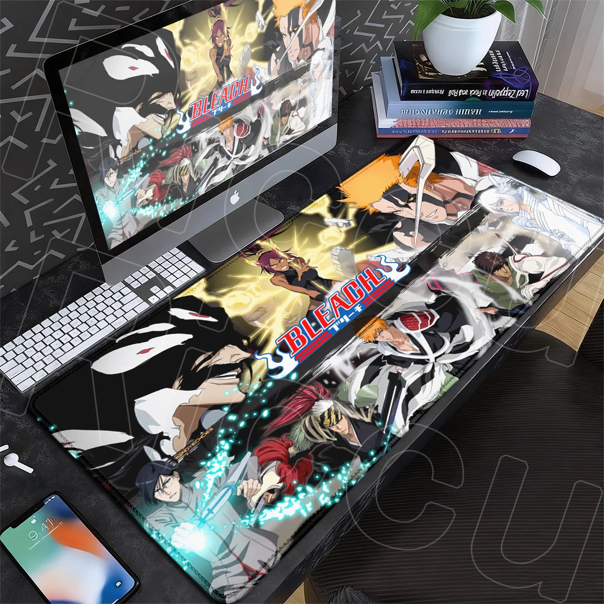 Office Home Accessories Large Washable Japanese Anime Bleach Mouse Pads Locking Edge Kurosaki Ichigo Laptop Gaming Keyboard Mats
Office Home Accessories Large Washable Japanese Anime Bleach Mouse Pads Locking Edge Kurosaki Ichigo Laptop Gaming Keyboard Mats