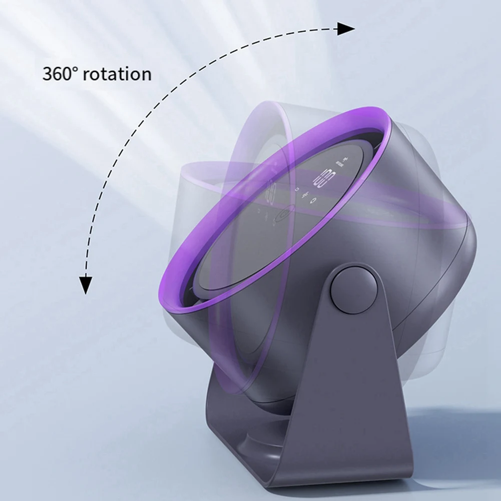 HGHO Silent Desktop Electric Fan 360° Rotation Home Office USB Charging Portable Air Cooling Circulating Fan
HGHO Silent Desktop Electric Fan 360° Rotation Home Office USB Charging Portable Air Cooling Circulating Fan
