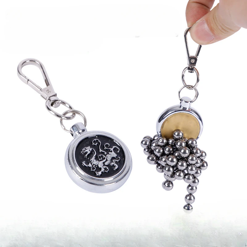 Strong Magnetic Keychains Pendant Outdoor Hunting Slingshot Tools Multifunctional Waist Hanging Keyring Adsorption Steel Balls
Strong Magnetic Keychains Pendant Outdoor Hunting Slingshot Tools Multifunctional Waist Hanging Keyring Adsorption Steel Balls
