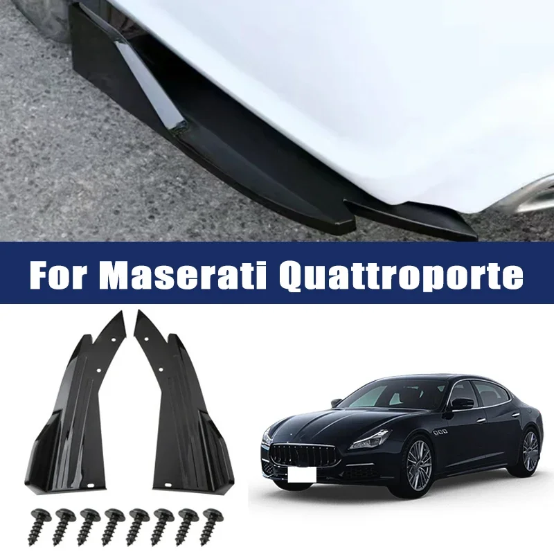 Car Rear Bumper Spoiler Lip Carbon Fiber Wing Trim Anti-crash Diffuser Side Skirt Wrap Angle Splitter For Maserati Quattroporte
Car Rear Bumper Spoiler Lip Carbon Fiber Wing Trim Anti-crash Diffuser Side Skirt Wrap Angle Splitter For Maserati Quattroporte