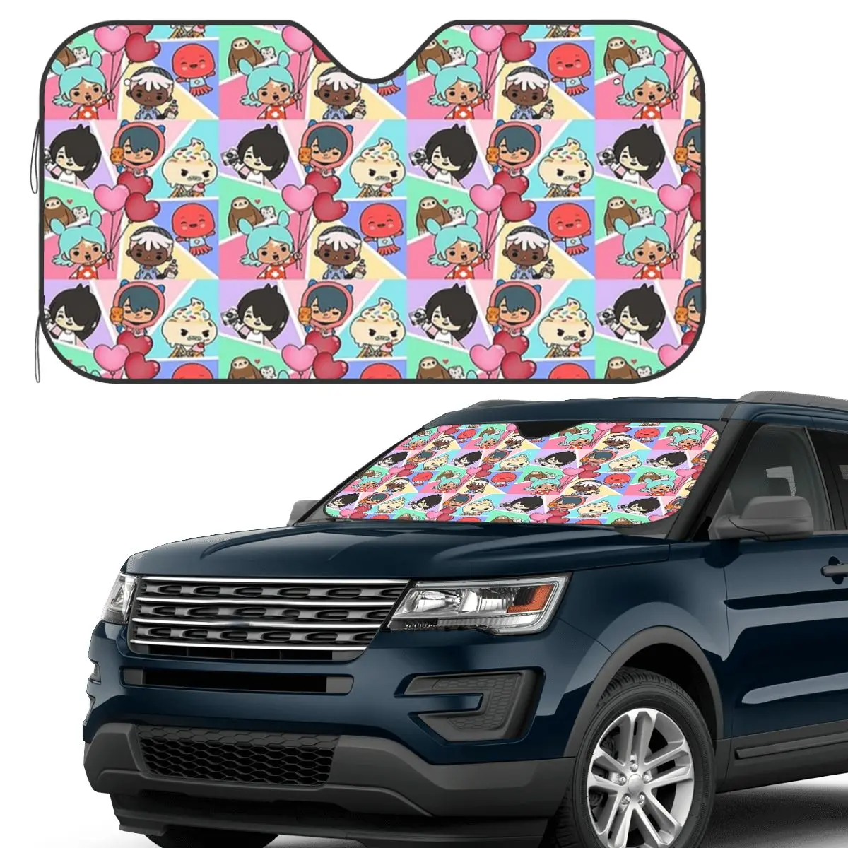 Toca Squad Toca Boca Backpack Sunshade Windscreen Car Front Windshield Window Sun Visor Accessories Covers 
Toca Squad Toca Boca Backpack Sunshade Windscreen Car Front Windshield Window Sun Visor Accessories Covers
