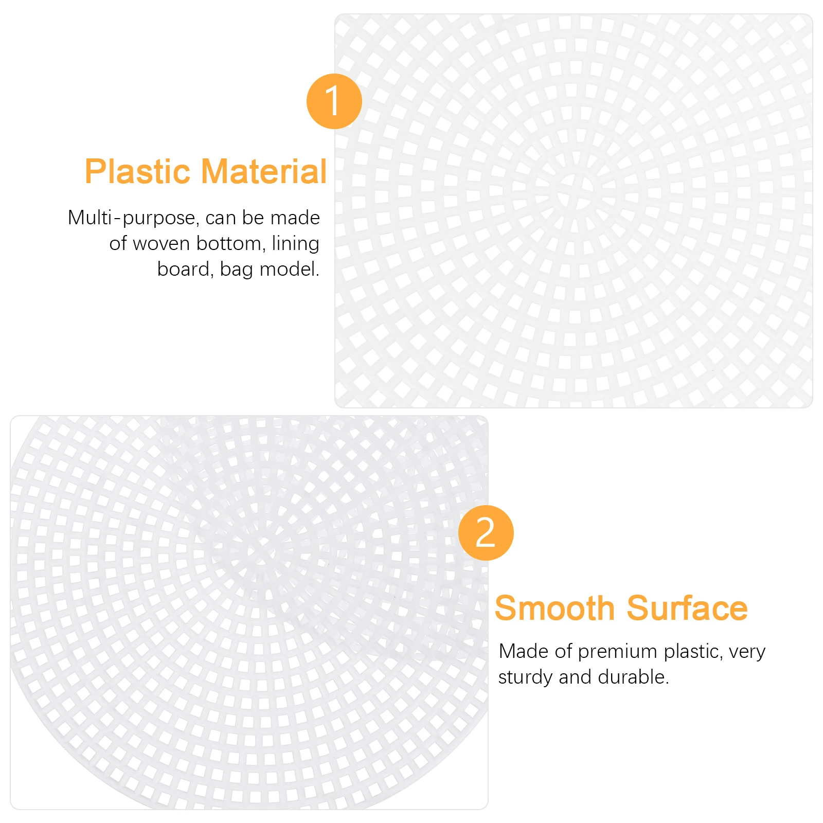 20 PCS Circular Cross Stitch Grid Panel Embroidery Mesh Sheet for Crafts DIY Knitting Supplies Fabric Round
20 PCS Circular Cross Stitch Grid Panel Embroidery Mesh Sheet for Crafts DIY Knitting Supplies Fabric Round