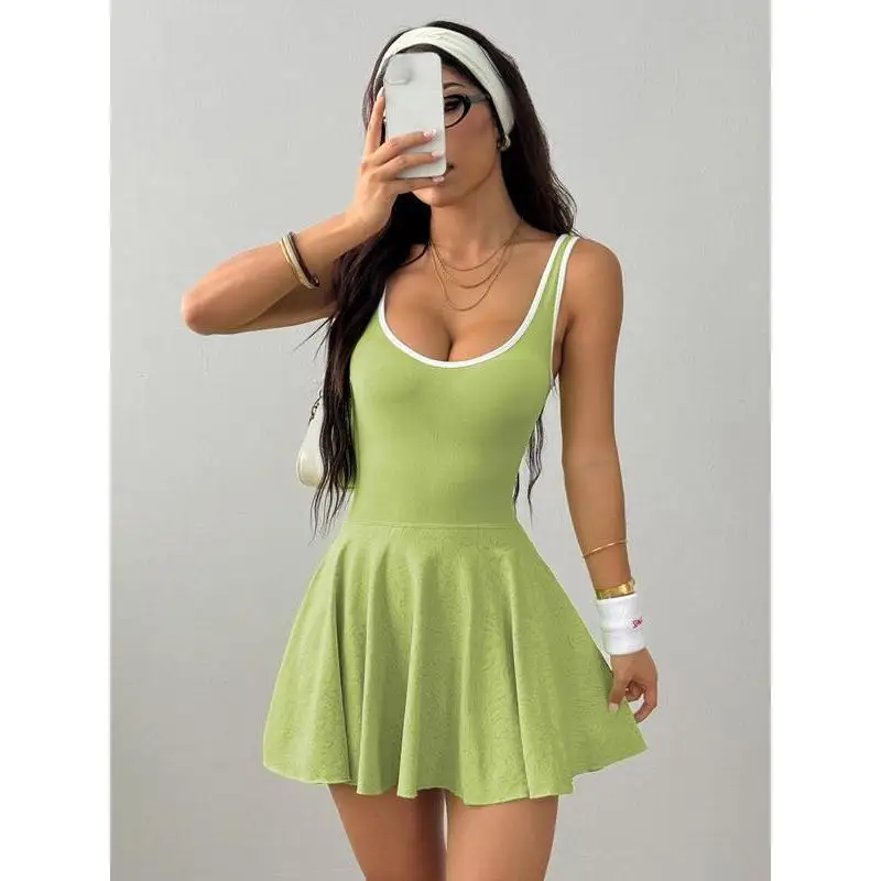 Sexy Color Block Dress L 78081 Collision Color Dress Women's Fashion Summer Dress No Brand Registered Trademark
Sexy Color Block Dress L 78081 Collision Color Dress Women's Fashion Summer Dress No Brand Registered Trademark