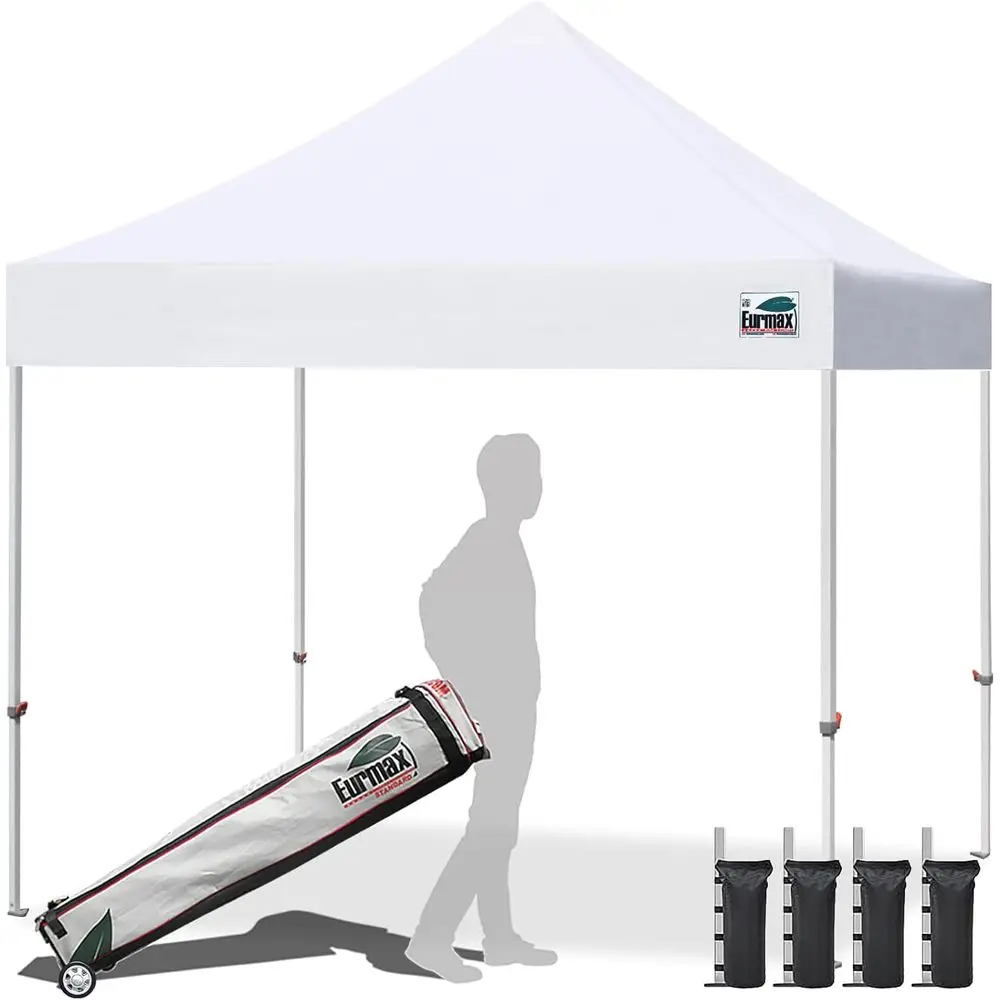 10x10 Heavy-Duty Outdoor Gazebo with No-Tip Storage Bag, 4 Sandbags, UV & Water Resistant, White
10x10 Heavy-Duty Outdoor Gazebo with No-Tip Storage Bag, 4 Sandbags, UV & Water Resistant, White