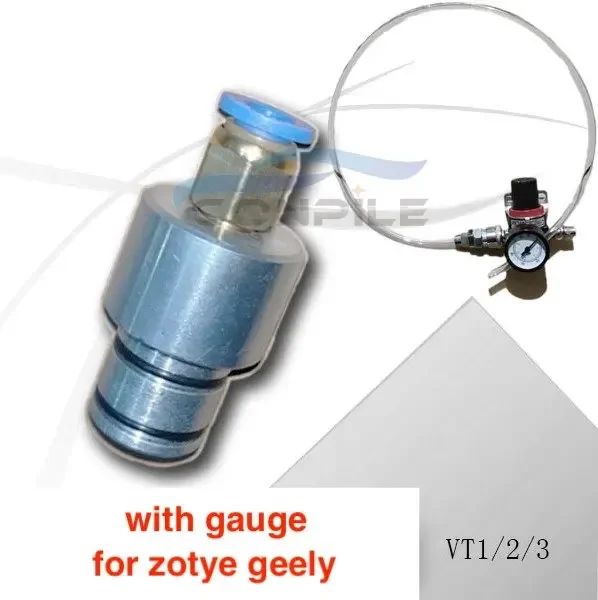 CVT hydraulic cylinder for Nissan Geely zotye pressure test VT pressure test tool Air pump pressure test tool
CVT hydraulic cylinder for Nissan Geely zotye pressure test VT pressure test tool Air pump pressure test tool