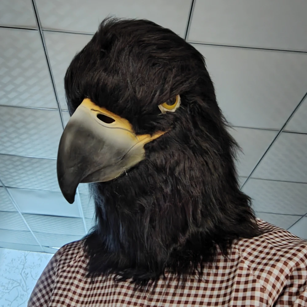 New Hawk Mask Eagle Bird Headdress Halloween Costume Party Cosplay Props Eagle Masks Party Carnival Festival Dress up Prop
New Hawk Mask Eagle Bird Headdress Halloween Costume Party Cosplay Props Eagle Masks Party Carnival Festival Dress up Prop